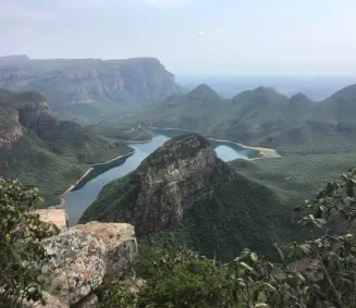 The Blyde RIver Canyon viewpoint seen on Panorama Travel Package